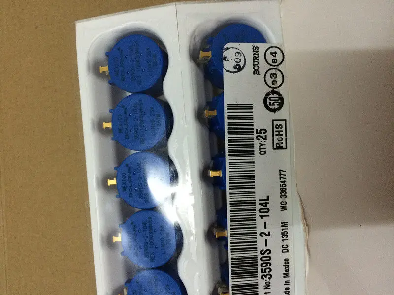 3590S-2-502L Precision Multi-Winding Wire-Wound 3590S 5K Potentiometer Original Equipment