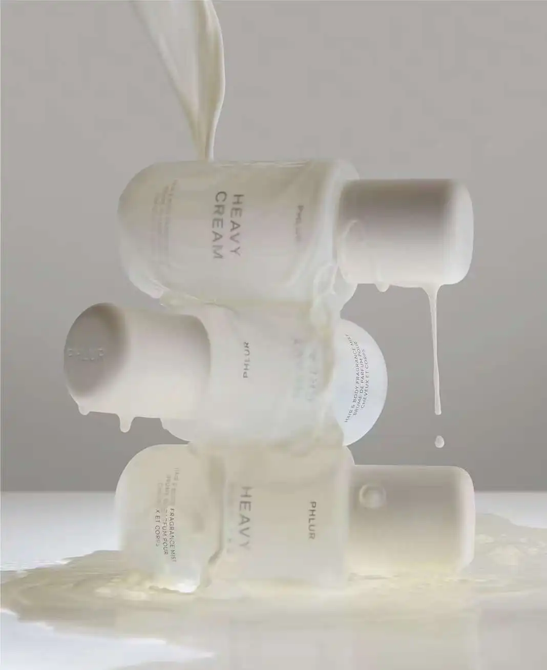 

PHLUR Heavy Cream Спрей для тела – спрей для волос и тела зефир, крем, жасмин, кокос и ванильный спрей для тела (3,4 унции)