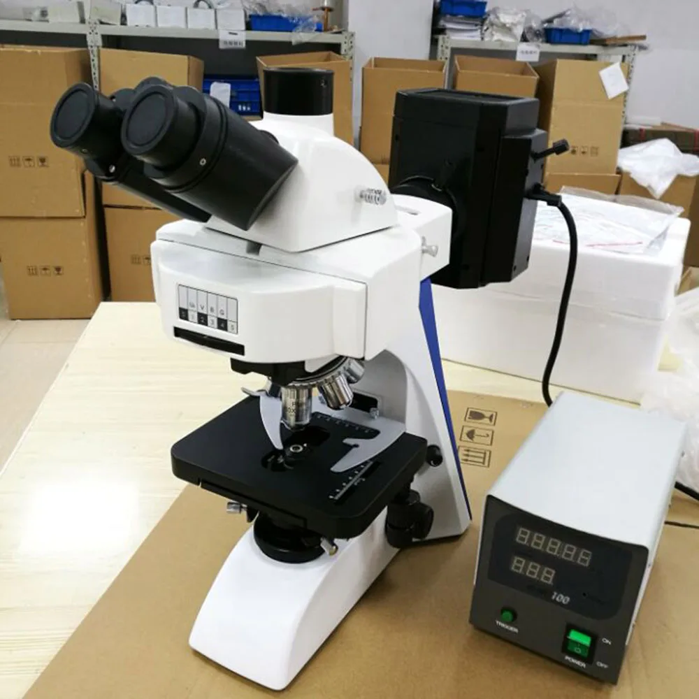 

-Series China Made Laboratory Stereo Zoom Microscope