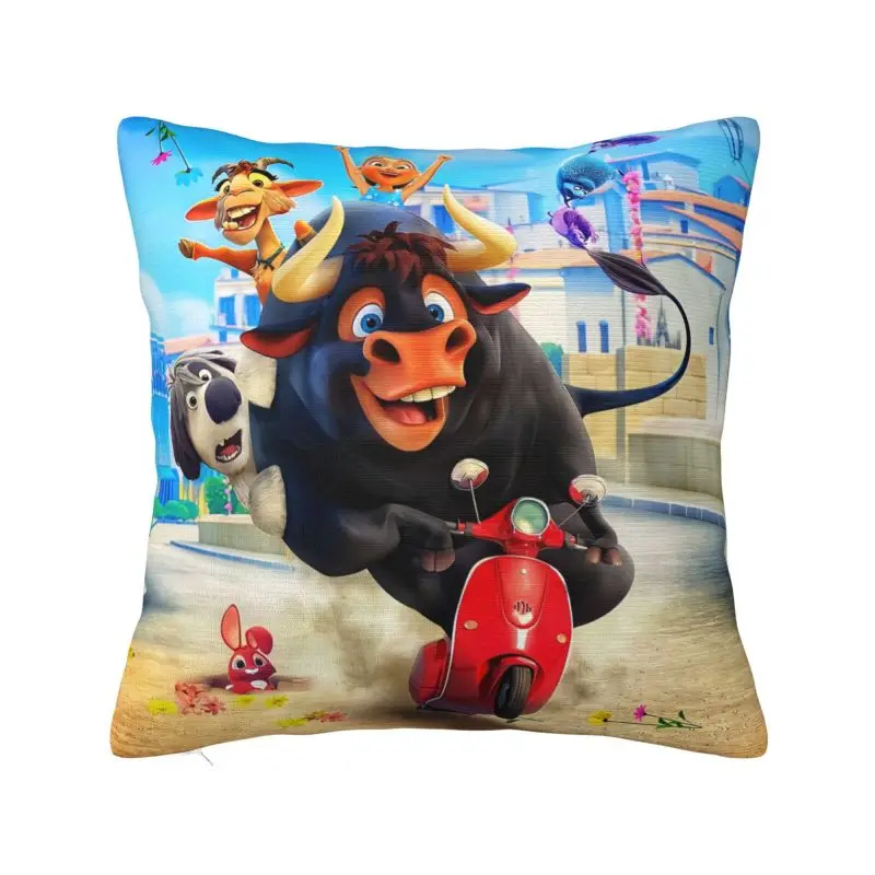 

Custom Cartoon Ferdinands Anime Film Pillow Case 40x40cm Bedroom Decoration Kawaii Cushion Decoration Salon Square Pillowcase
