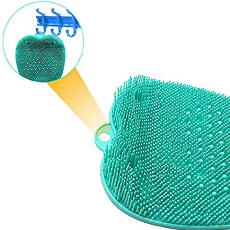 Foot Massage Cushion Peeling And Calluses Scrubbing Brush Exfoliating Portable Non-bending Washing Pad