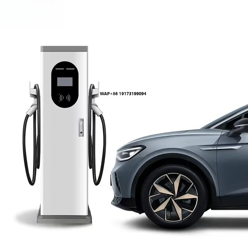 

Hicbest New Electric Car EV Charger Station Fast Charging Dual AC/DC 22-43kW IP67 Floor-Mounted