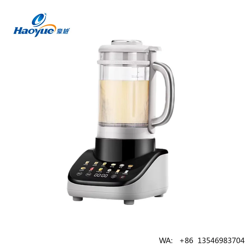 HY Multifunctional 1800ml Soybean Milk Soup Fruit Juice Maker Blender Household Soya Milk Making Wall Breaking Machine