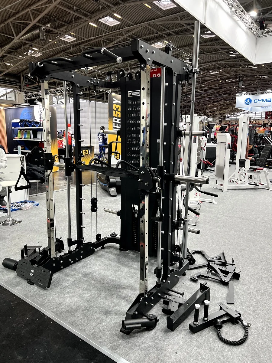 360kg Weight Stack Smith Machine 400kg Frame Home Strength Trainer