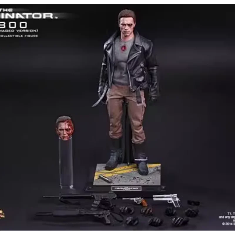 Exterminador do Futuro Olho Vermelho: O Que Você Precisa Saber Sobre o Modelo HT HotToys T800 Battle Damaged