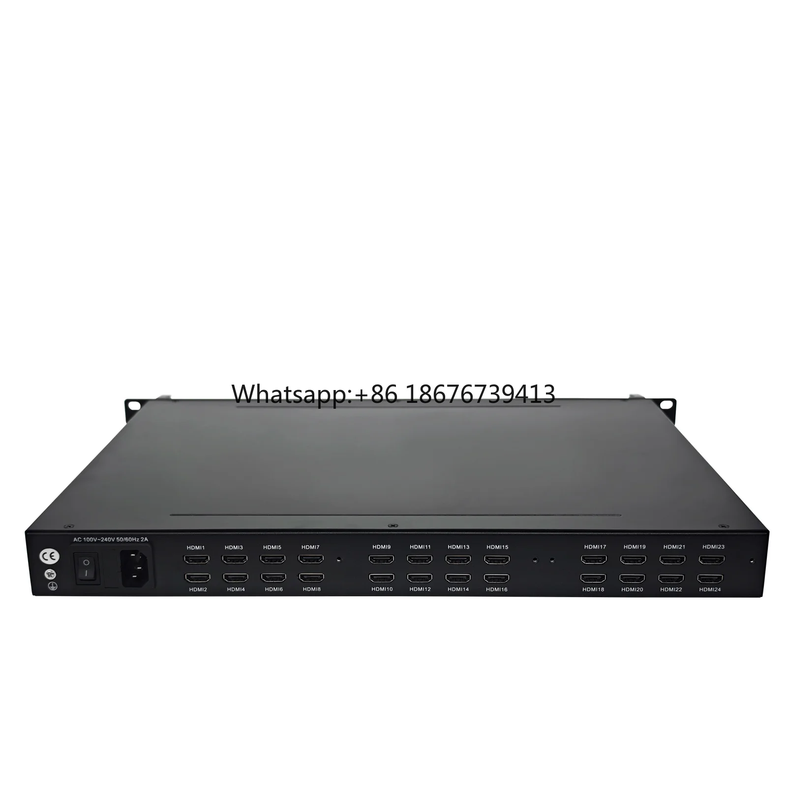 NDS3536S-V3 Rack Mount HD RF Encoder 24 FTTH Digital CATV Modulator Signal Transcoding Device