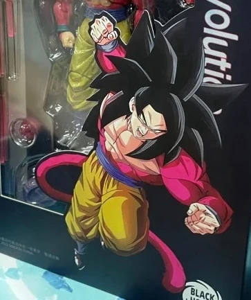 

В наличии Dragon Ball SHF Black Hole Super Saiyan Super Four Time Ranger Goku Animation Фигурка Коллекция Подарок