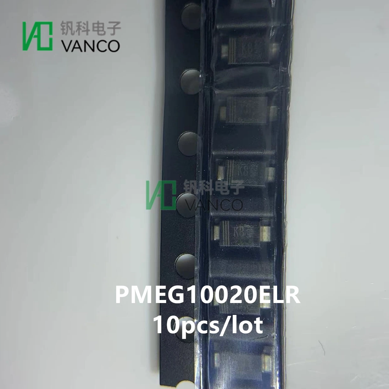 10pcs/lot Transistor Kit PMEG10020ELR K8 100V 2A SOD123W In Sctock