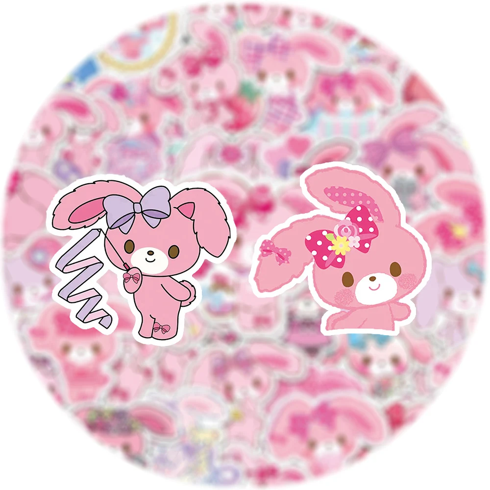 

10/30/50pcs Cute Sanrio Bonbonribbon Cartoon Stickers Waterproof Graffiti Planner Stationery Phone Kawaii Anime Decals Packing