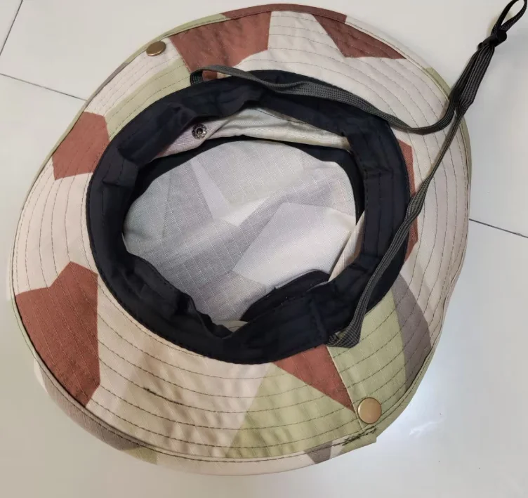 Swedish Desert Geometry Camouflage Boonie Cap Man Outdoor Cap