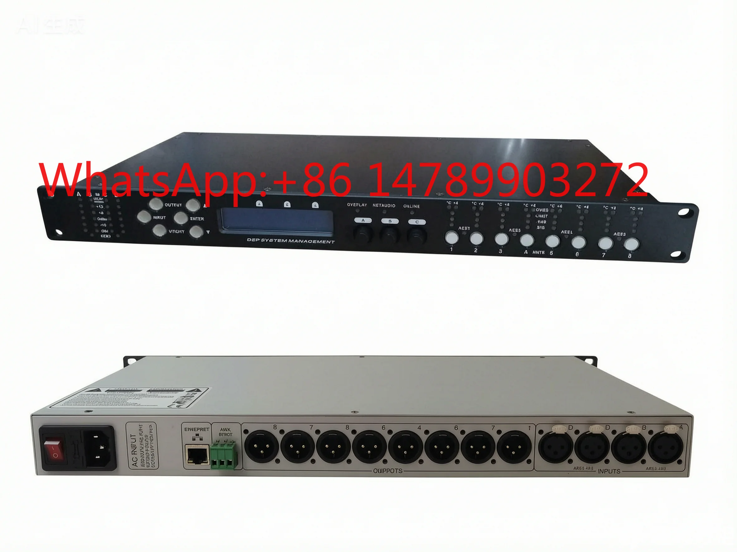 Professional Digital Audio Processor  for Stage Audio Equipment  Karaoke System C48