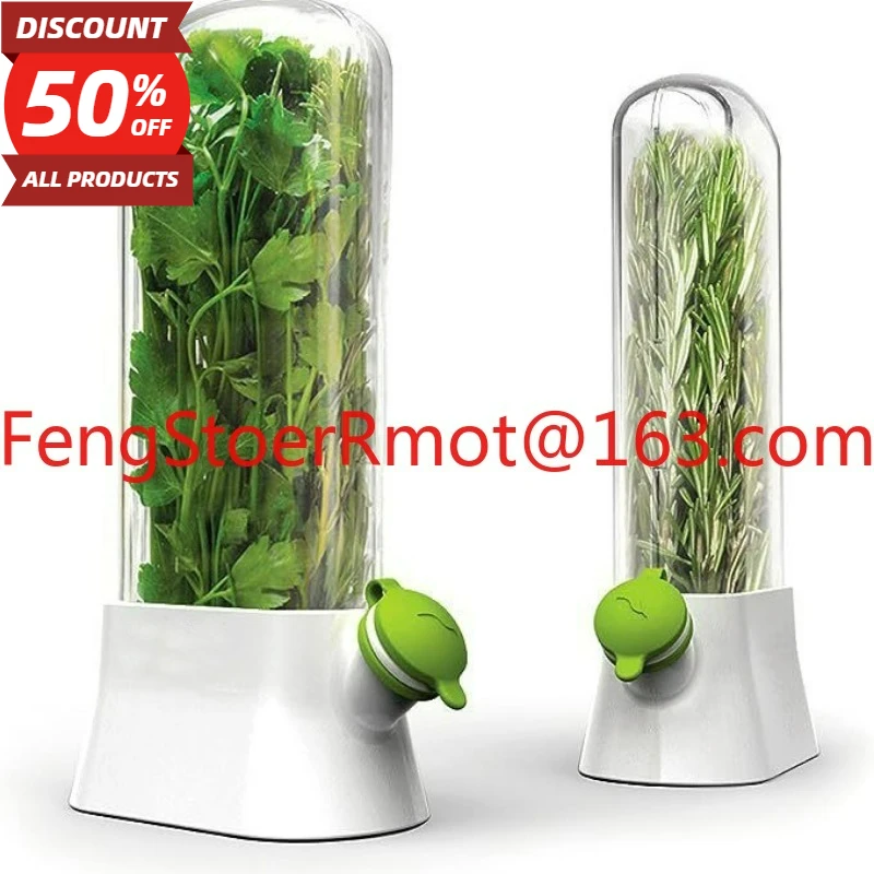 Fresh-keeping cup Vegetable fresh-keeping box Anti-crushing creative coriander fresh-keeping cup