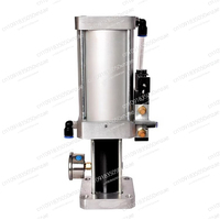 Four-axis locking cylinder directly connected to the spindle booster cylinder 12.7 times 16 times directly connected knife