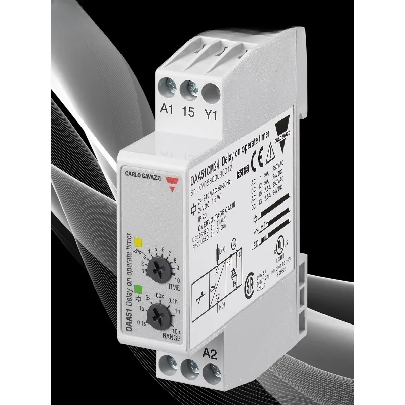 

DAA51CM24B001 Timer Power-on Delay Time Relay DAA01