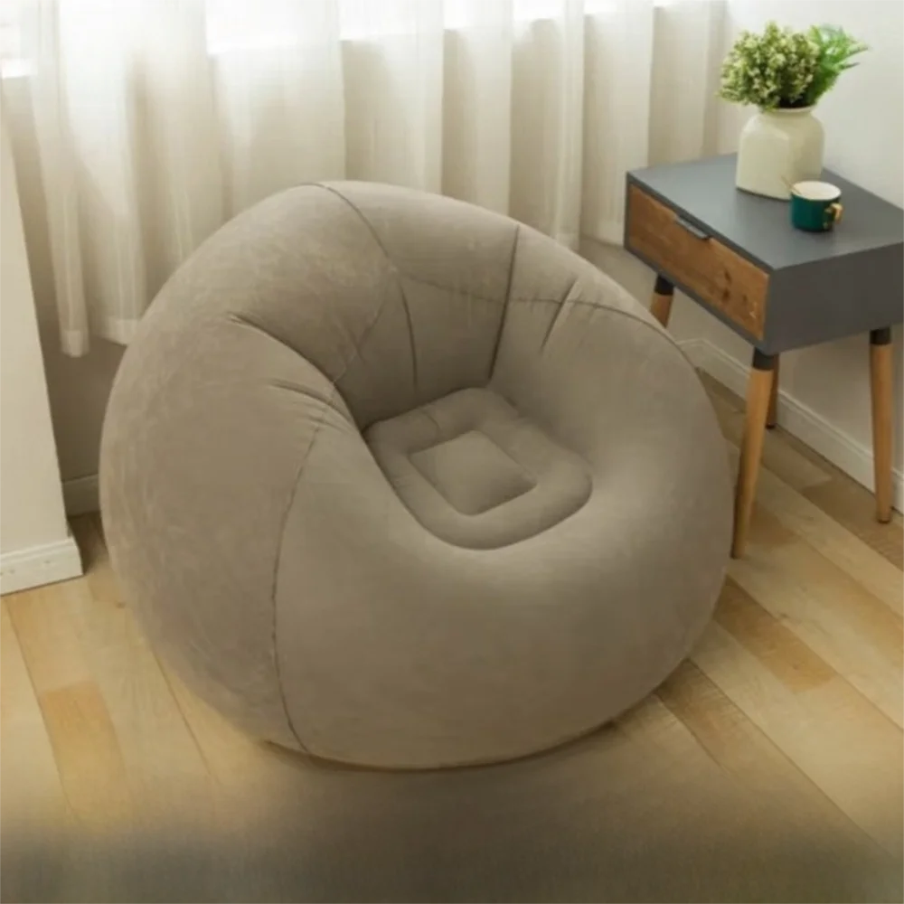 Portable Soft Inflatable Chair Foldable Lightweight Garden Chair Multi-Purpose Comfortable Lazy Inflatable Sofa Living Room