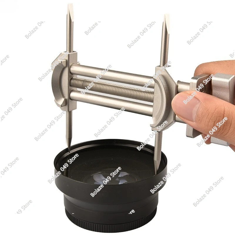 

Camera lens filter repair, indentation, deformation correction tool, lens removal tool, reshaping tool