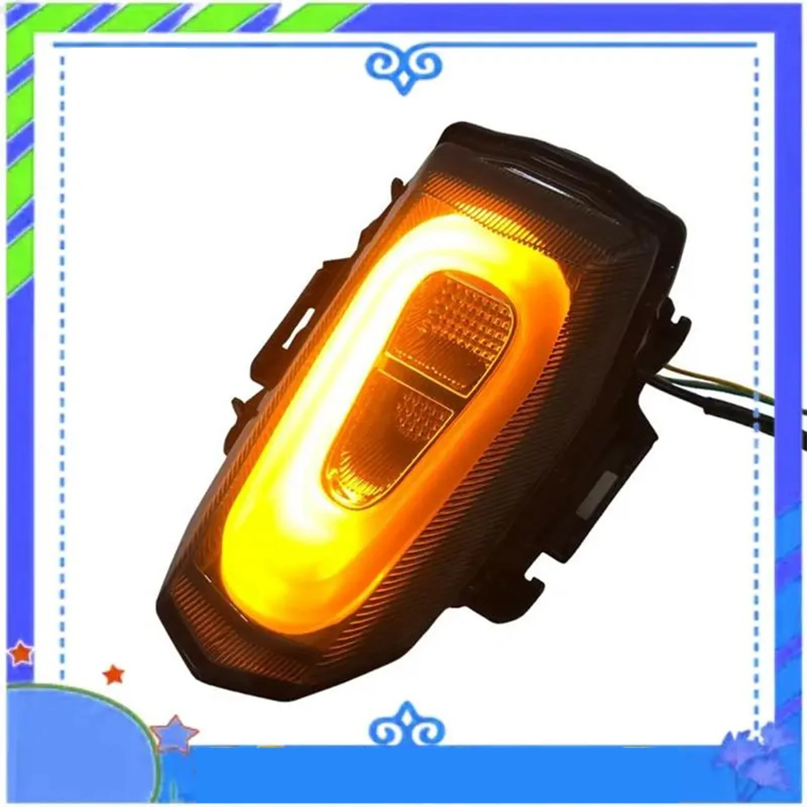 

Подходит для Yamaha YZF R125 ABS YZF-R125 2019 2020 2021 2022 2023 мотоциклетный светодиодный задний фонарь, стоп-сигнал, встроенные задние фонари