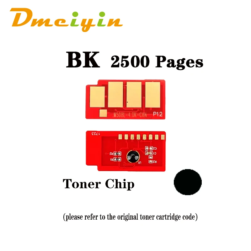 رقاقة حبر CLT-508S KCMY ملونة 2.5K/2K لأجهزة سامسونج CLP-620/670/CLX-6250/6220