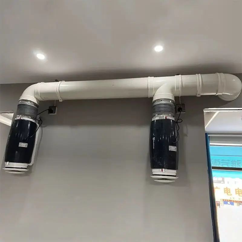 

Ultra-quiet duct fan 4/6/8 inch chess room powerful exhaust restaurant ventilation fan