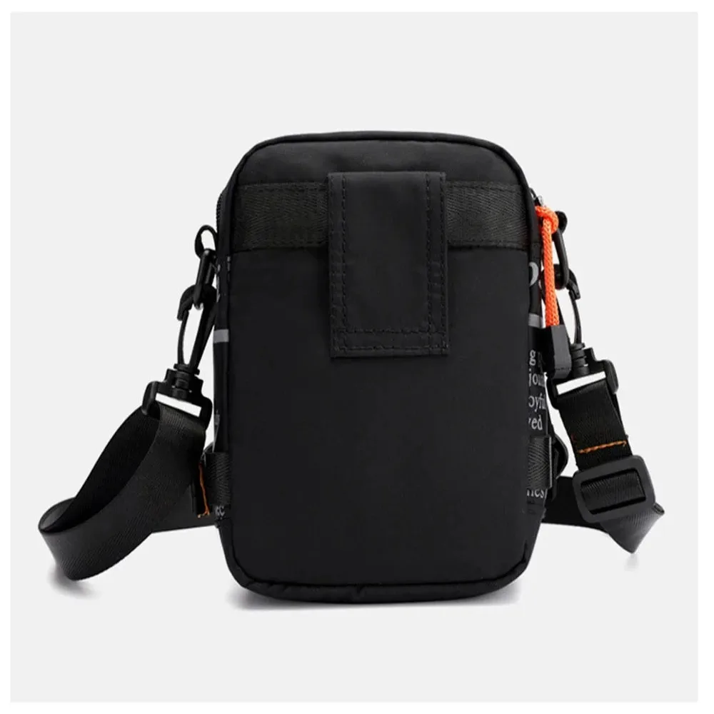 Men Small Shoulder Messenger Bag Fanny Waist Pack Fashion Waterproof Nylon Male Sling Cross Body Purse Bum Hip Belt Bag
