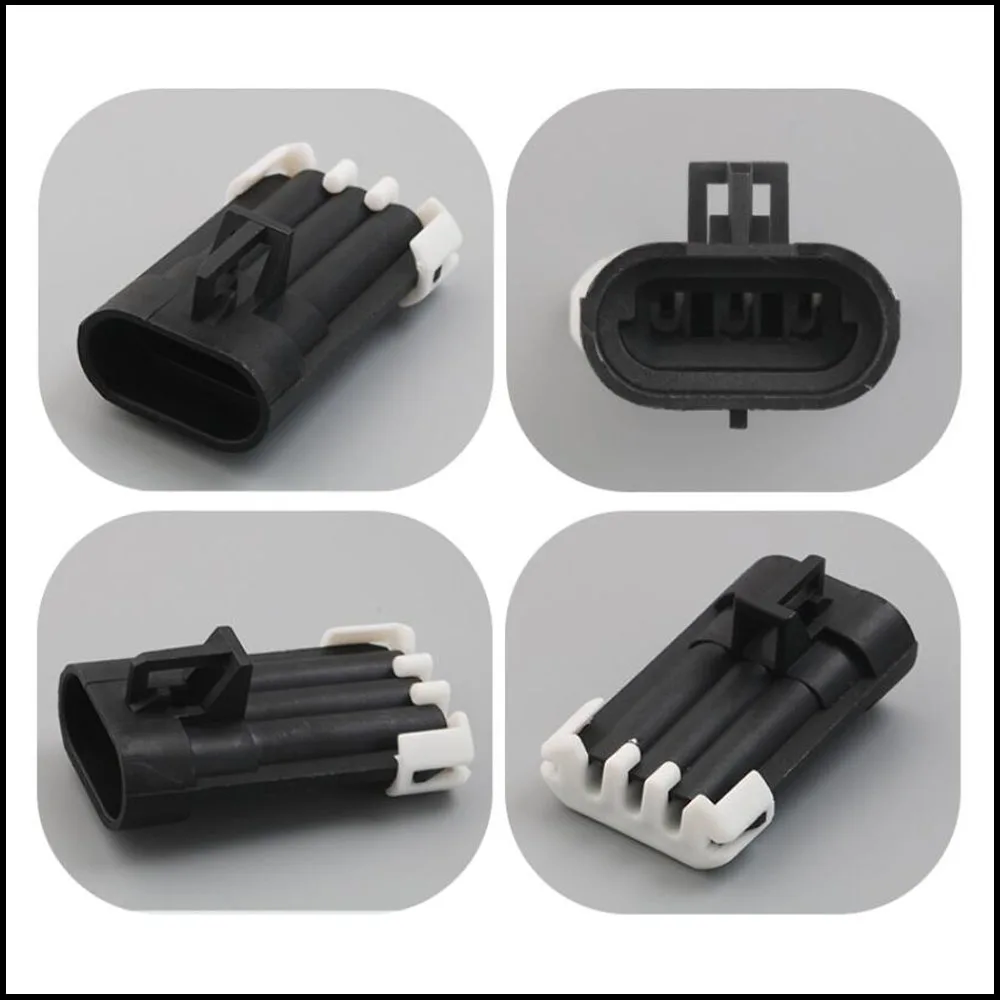 Imagem -04 - Conector de Cabo Impermeável Automático Plugue Automotivo Soquete Masculino Família Inclui Terminal Seal Pin 12110293 12129615 100set