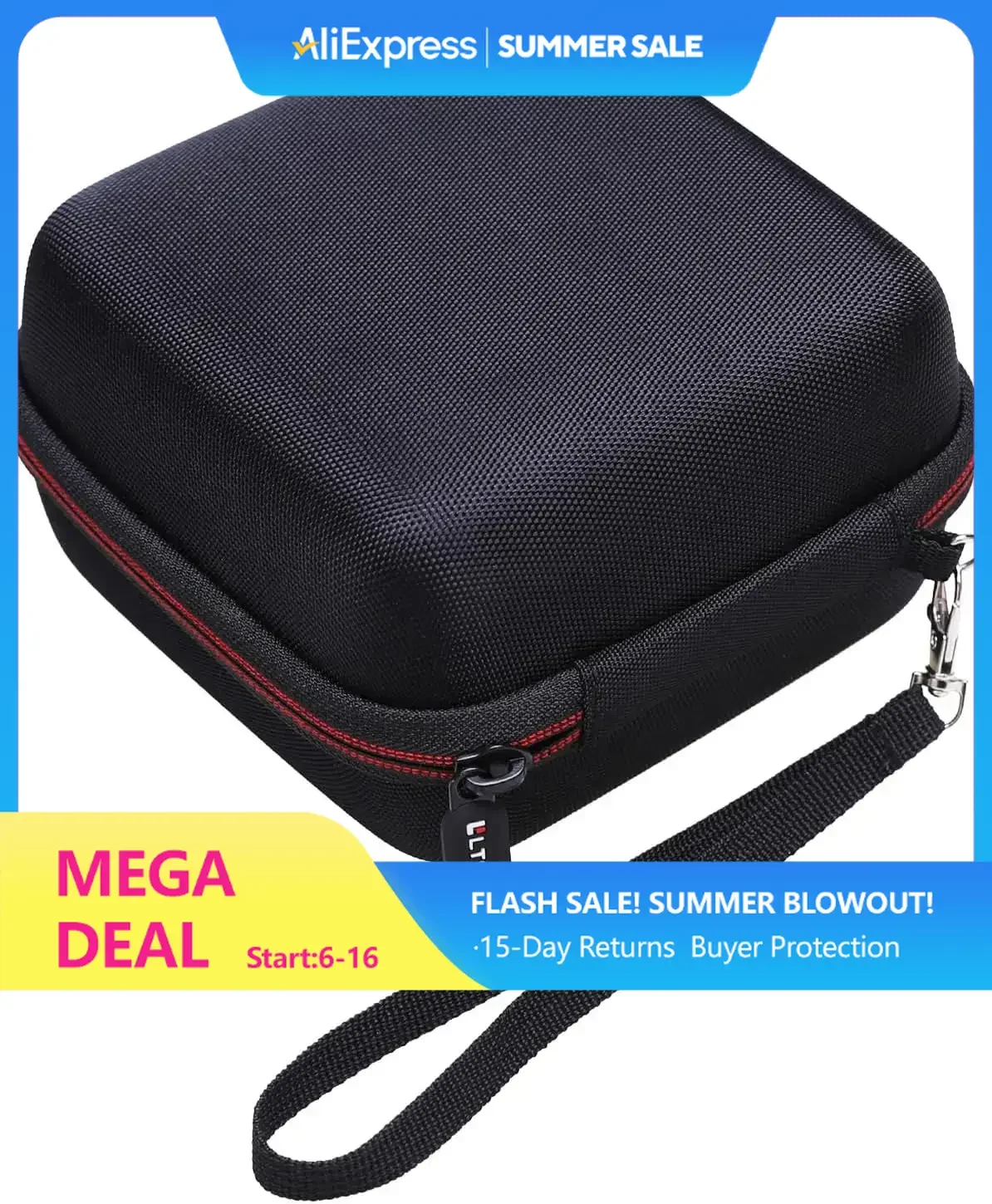 

Жесткий чехол LTGEM EVA для устройства для изготовления этикеток DYMO LetraTag 200B Bluetooth — дорожная защитная сумка для хранения