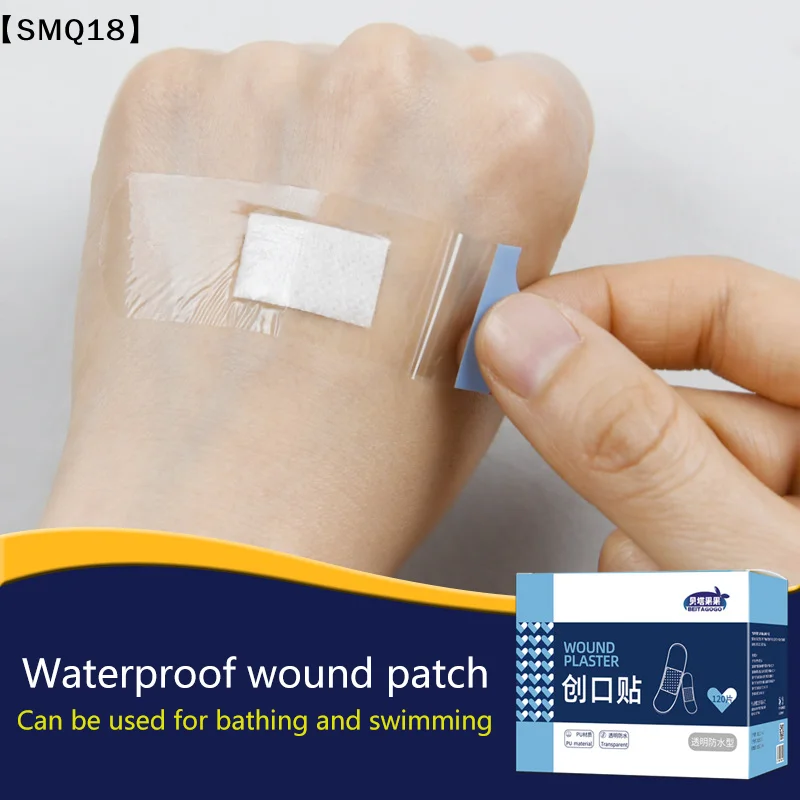 PU Transparent Waterproof Band  Adhesive  Strips Wound Plaster For Sports Bathing Protective First Aid【SMQ】