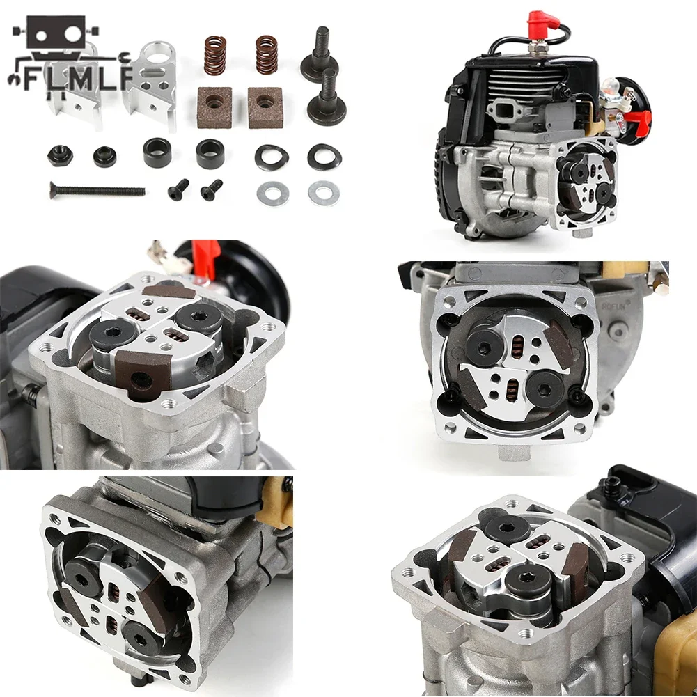 Rc รถ CNC ปรับความเร็ว 6000-9000RPM ชุดคลัทช์สําหรับ Zenoah CY เครื่องยนต์สําหรับ 1/5 Hpi Rofun Km Rovan Baja LT FG DBXL GoPed Redcat