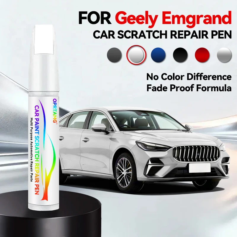 

Ручка-корректор для ремонта лакокрасочного покрытия автомобилей GEELY EMGRAND 2021-2025: аксессуары для устранения царапин, цвета: ярко-черный, синий, серый, белый, винно-красный