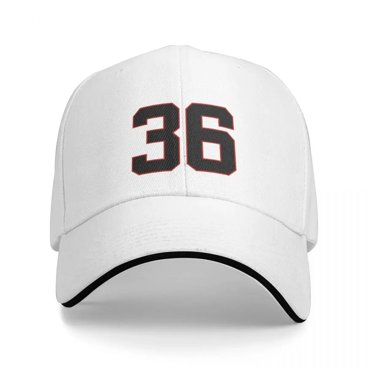 Black Red Number 36 Hiking Baseball Caps For Mens Printing Female Beach Dad Hat Snapback Cap