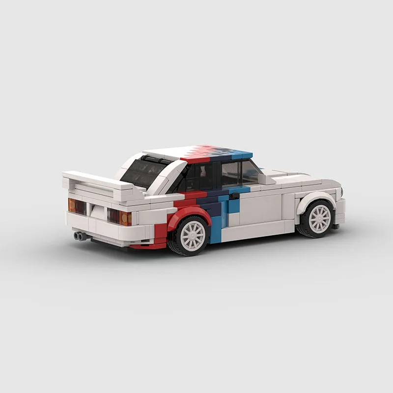 455 sztuk MOC Speed Champions samochód wyścigowy zestawy zabawek budowlanych, modele sportowe zestawy garażowe klocki, klocki DIY zabawki