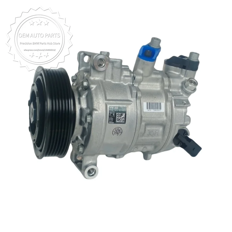 OEM 4M0820803 4M0816803  8W5816803 Air Conditioning Compressor For Volkswagen Touareg Audi A4 A5 A6 A7 Q7 Q8 Porsche Cayenne