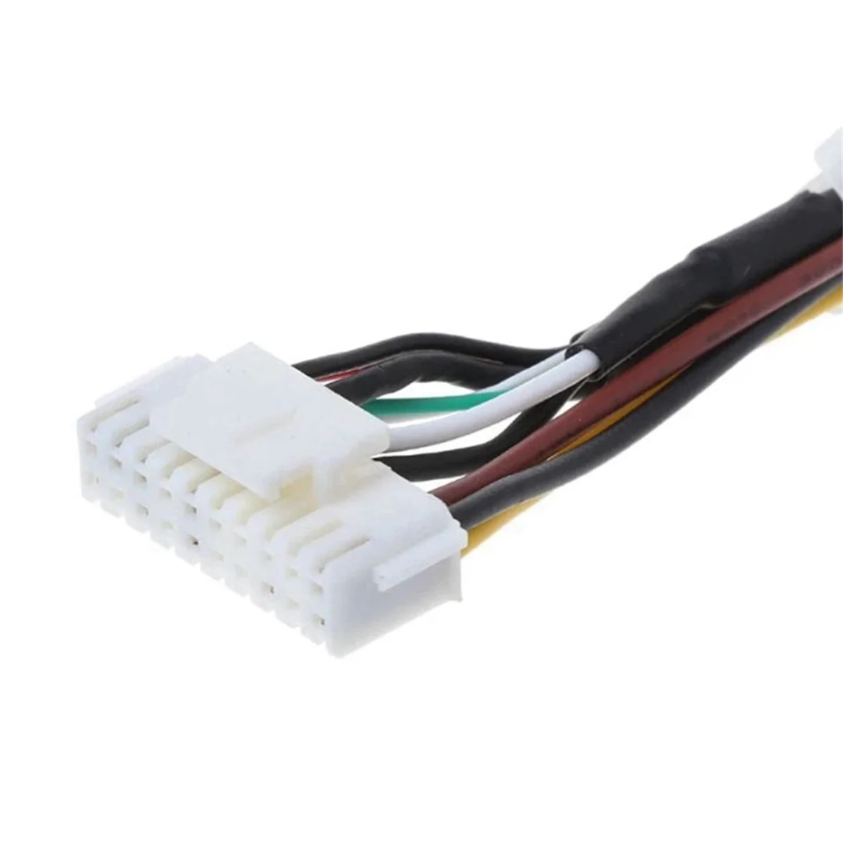 Adaptador de caja decodificadora de convertidor de señal N89R RGB a (RCA) AV CVBS para cámara de visión trasera de fábrica Tiguan Golf 6 Passat CC