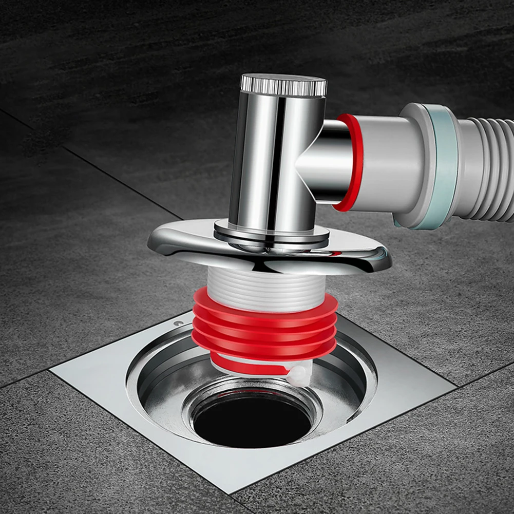 

ABS Material Cover Drainage Pipe Connector Compatible With 40 50 Drains Detachable Design Easy Cleaning Feature