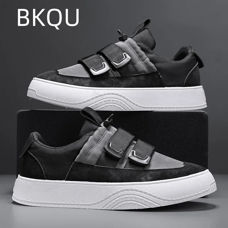 

Men's Casual Sneaker Flat Heel Youth Trend Platform Heighten Wear-Resistant All-match Comfortable Spring and Autumn Main Push