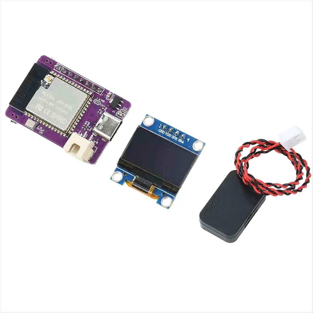 【a60i】-2pcs-n16r8-dev-board-with-096-inch-led-screen