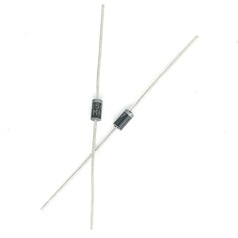 50pcs 1N5817 IN5817 Diode Rectifier Set Axial Lead Silicon Rectifiers Diodes Kit DIP DO-41 Electronic Component