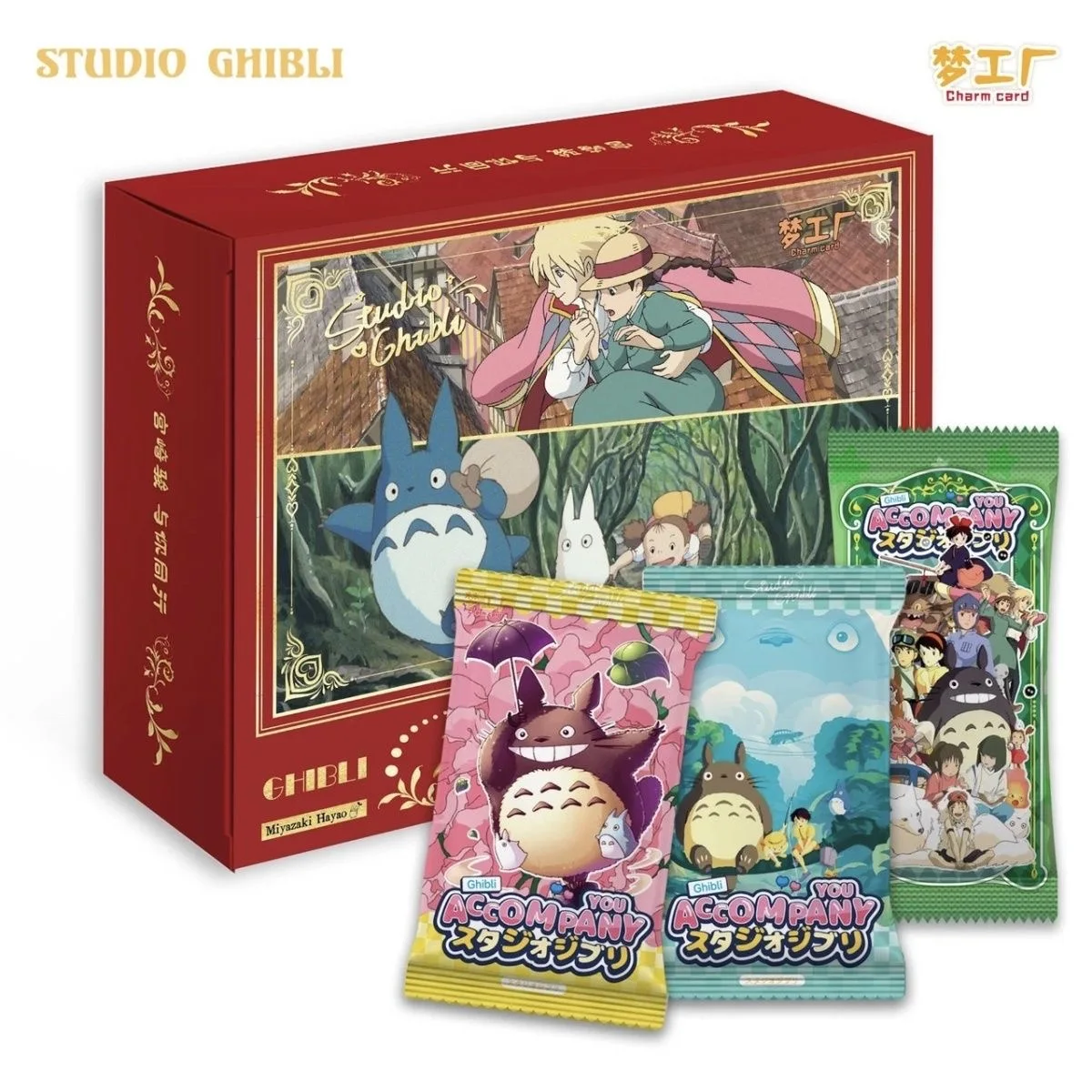 New Full Range Miyazaki Hayao Card Booster  Fairy Tales Classic Anime Childhood Memories Cherished Children's Toy Girls