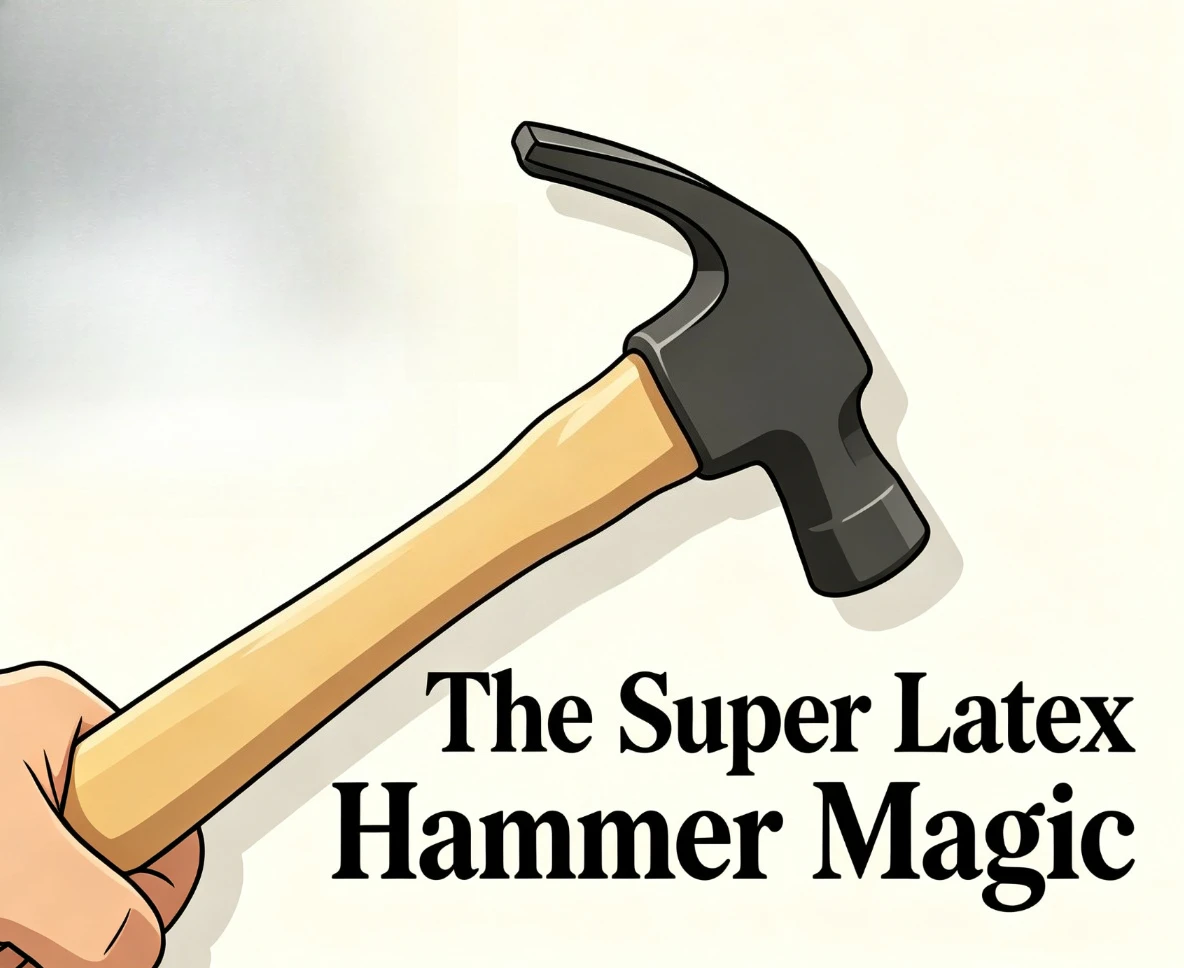 Stretchable Latex Gimmick The Super Latex Hammer Rubber Vanishing Appearing Close Up Illusion Magic Props Funny Magic Tricks