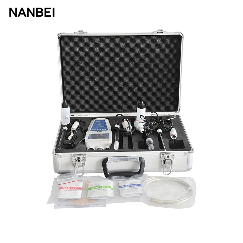 Wassertestgeräte Testkit Tragbares digitales Multiparameter-Wasserqualitätsmessgerät