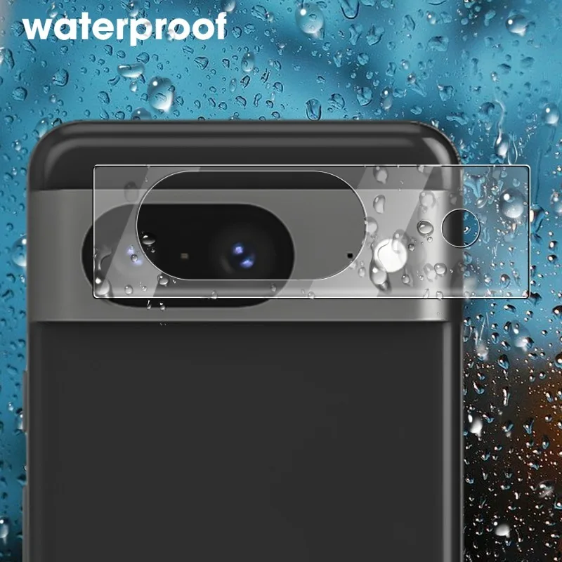 1/2/3Pcs Tempered Glass Camera Films for Google Pixel 6 7 8 Pro 6A 7A Back Lens Screen Protector HD Clear Glass Film Cover
