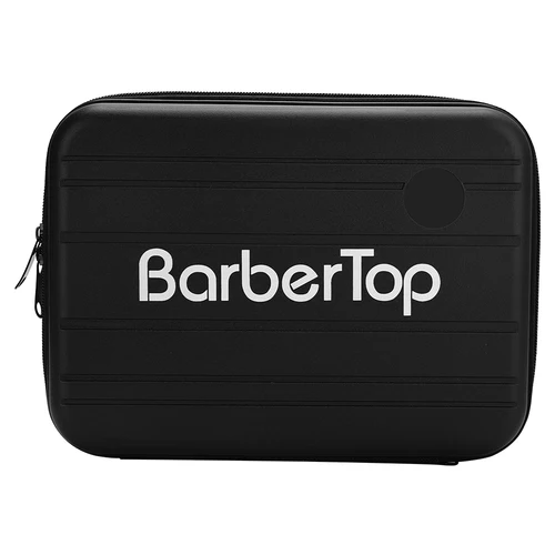 Estuche para tijeras de pelo a prueba de golpes para barbería, Maleta resistente a aplastar, herramientas impermeables sin deformación, caja de peluquero negra y roja