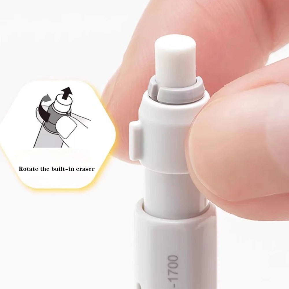 اليابان زيبرا قلم رصاص ميكانيكي يهز الرصاص MA117 قلم رصاص متحرك ليس من السهل كسر الأساسية 0.5 مللي متر التعلم القرطاسية #2