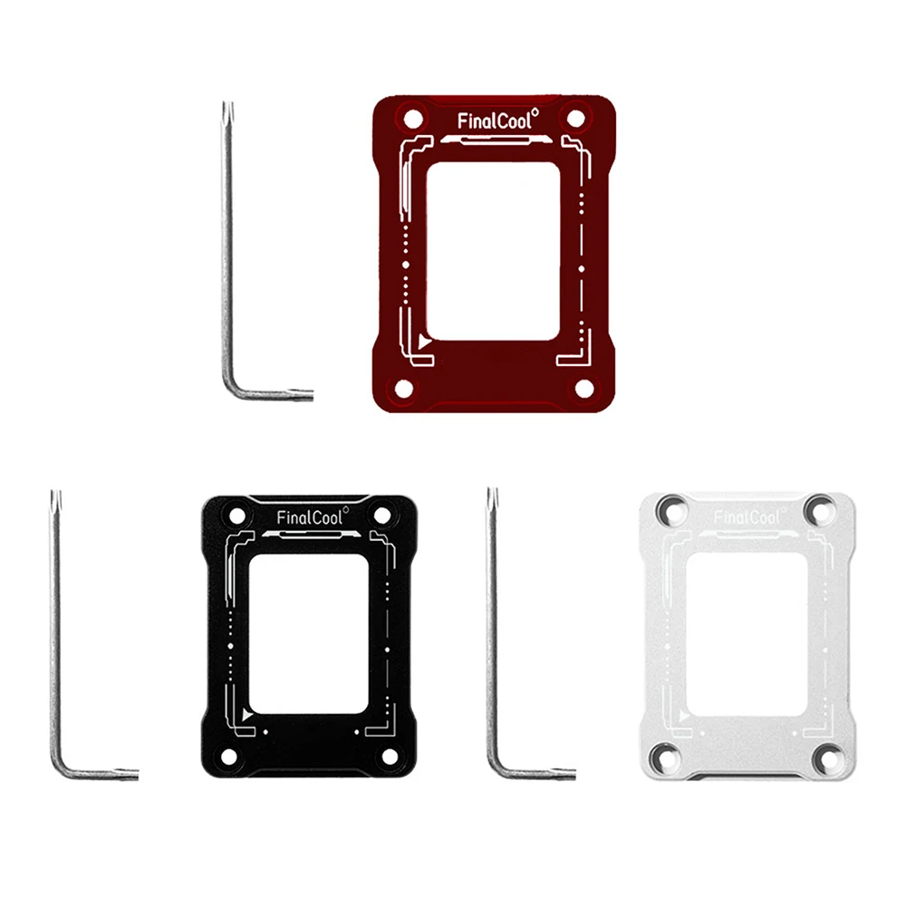 FinalCool Aluminum Alloy CPU Bending Corrector Frame for LGA1700 Intel Gen 12