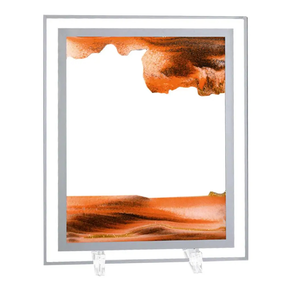 Moving Sands Art Picture Dynamic Scenery Relaxing Toys Hourglass 3D Flowing Sand