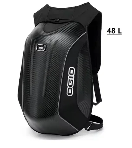 Мотоциклетные Рюкзаки Ogio 30-48 Л, Жесткий Водонепроницаемый Карбоновый Рюкзак Для Шлема, Унисекс, Для Взрослых, 2 Кармана