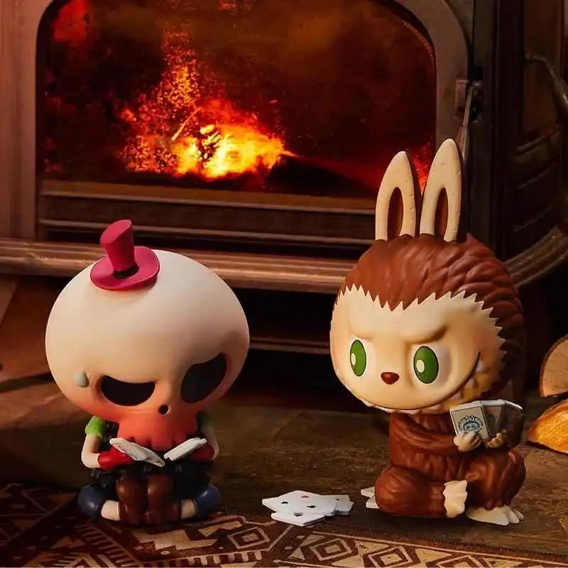 Popmart The Monsters Labubu Naughty Diary Series Blind Box Mainan Trendi Hiasan Meja Rumah Hadiah Kejutan untuk Anak Perempuan