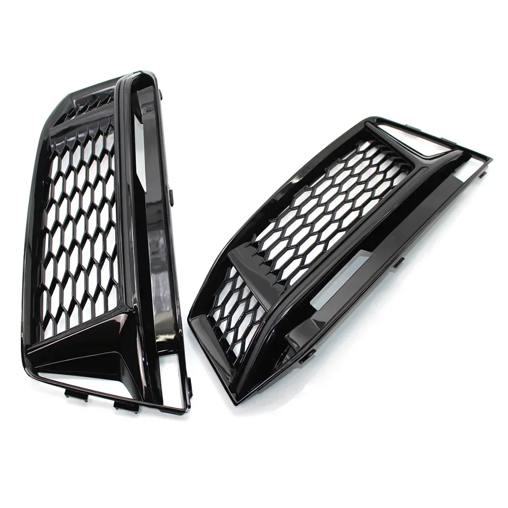 

SAT For Grille de calandre antibrouillard de pare-chocs avant pour AUDI S4 A4 B9, accessoires de voiture style accent d'abeille