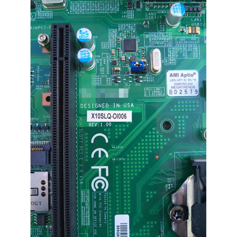 Originate Workstation Motherboard For Suoermicro X10SLQ 1150 E3 CPU Fully Tested Good Quality