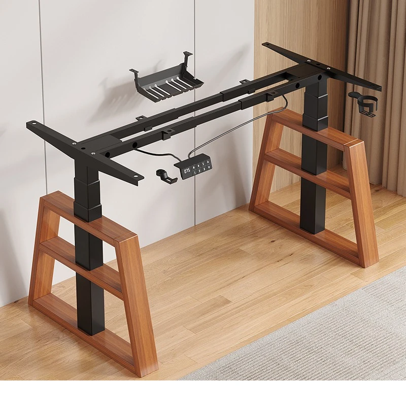 Intelligent electric lifting table legs double motor double beam desk computer table bracket e-sports lifting table rack